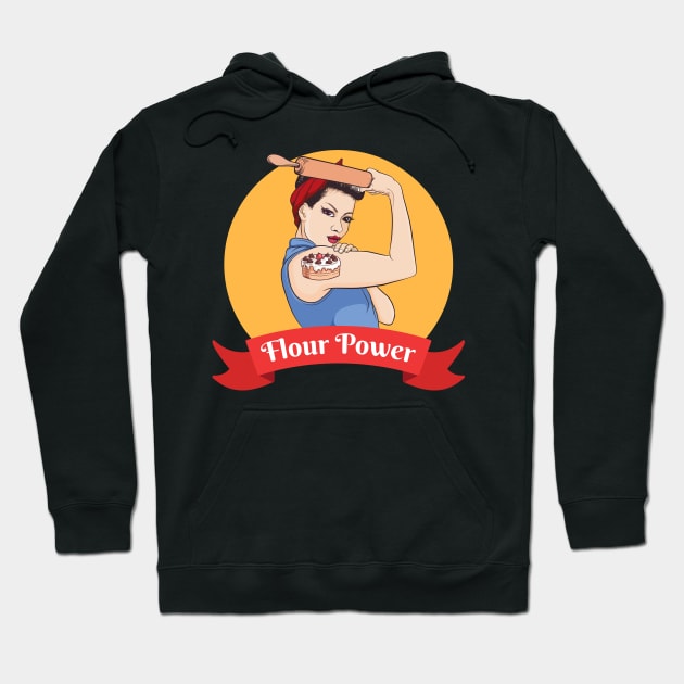 Flour Power Hoodie by sqwear